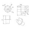 Stojaki na buty z mocowaniami 600mm W=590 L=340 H=50, czarny, zdjecie - zdjecie №4 - small