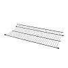Stojaki na buty z mocowaniami 800mm W=790 L=340 H=50, czarny - small