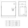 Suszarka do naczyń bez ramy 700mm czarna,  - zdjecie №14 - small