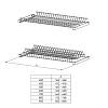 Ociekarka Standard 3 chrom L 700, (WE06.5051.01.001) Rejs, cena - zdjecie №5 - small