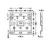 Płytka nośna st.ocynk 120x120mm CAMAR 807 (290.40.991), kupic - zdjecie №2 - small