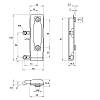 Adapter do aluminium ramki na FREE SPACE (372.27.607) Hafele, kupic - zdjecie №2 - small
