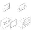 Adapter do aluminium ramki na FREE SPACE (372.27.607) Hafele, nie drogie - zdjecie №3 - small