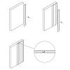 Panel ścienny AGT LB-2250 3001 Jasnoszary Supermat 2800х1220х18mm (opak.10 szt), kupic - zdjecie №2 - small