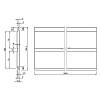 Panel ścienny AGT LB-3786 3022 Royal Grey Supramat 2800х195х12mm - small