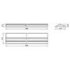 Gzyms MDF AGT MP-1210 3020 Safari Szary Supramat  2800х84х22mm (opak.6 szt), nie drogie - zdjecie №3 - small