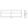 Listwa przypodłogowa MDF AGT SPR-5070 3019 Sahara Kremowy Supramat 2800х100х16 мм, nie drogie - zdjecie №3 - small