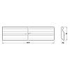 Listwa przypodłogowa MDF AGT SPR-7007 723 Czarny Jedwab Soft Touch 2800х80х16 мм, nie drogie - zdjecie №3 - small