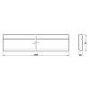 Listwa przypodłogowa MDF AGT SPR-7028 723 Czarny Jedwab Soft Touch 2800х80х16 мм, nie drogie - zdjecie №3 - small