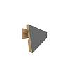 Listwa przypodłogowa MDF AGT SPR-6080 723 Czarny Jedwab Soft Touch 2800х83х12 мм - small