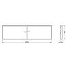Listwa przypodłogowa MDF AGT SPR-6080 723 Czarny Jedwab Soft Touch 2800х83х12 мм, nie drogie - zdjecie №3 - small