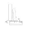 Adapter do zmniejszania głębokości puszki Veosys 1,8 mm (9306263) Hettich, nie drogie - zdjecie №3 - small