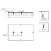 Prowadnik liniowy Sensys dystans liniowy 0,5 czarny obsydian (9091815) Hettich, zamowienie - zdjecie №6 - small