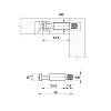 Trzpień wkręcany DU 643, 24,5 mm, połysk (1031004) Hettich, kupic - zdjecie №2 - small
