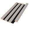 Zaślepka panelu AGT LB-5014-B 729 Jasnoszary jedwab (op.8 szt) 2800х42х18мм - small