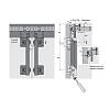 Profil jezdny  WingLine 230 , 2400 mm, czarny (79014), kupic - zdjecie №2 - small