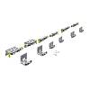 TopLine XL, zestaw rolek, 22–30 mm, 80 kg, 2 drzwi (9275794) - small