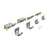 TopLine XL, zestaw rolek, 32–40 mm, 100 kg, 2 drzwi (9275787) - small