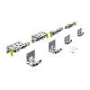 TopLine XL, zestaw rolek, 40–50 mm, 100 kg, 2 drzwi (9275740) - small