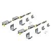 TopLine XL, zestaw rolek, 32–40 mm, 100 kg, 4 drzwi (9278793) - small