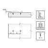Prowadnik liniowy Sensys dystans liniowy 0,5 nikel (9088244) Hettich, zdjecie - zdjecie №4 - small