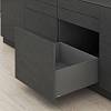 Komplet Szuflad Legrabox, wysokość F (241 mm), NL=400 мм, 40kg, antracyt - small