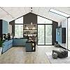 Płyta MDF AGT 736 Ocean Blue / dwustronny Soft Touch 2800х1220х18 mm, kupic - zdjecie №2 - small