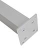 Noga meblowa 40x40 mm, h=710 mm, max 100 kg, aluminium, kupic - zdjecie №2 - small
