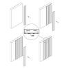 Zaślepka panelu AGT LB-2050-B 729 Jasno-Szary Jedwab 2800х133х18mm (opak.4szt), kupic - zdjecie №2 - small