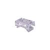 Złączka prosta SMD/COB 8 mm, zaciskowa - small