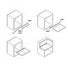 Kątownik aluminiowy 10x10x1mm L=2m, srebrny, zdjecie - zdjecie №4 - small