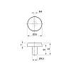 Uchwyt Ferro Fiori by Poliplast PL 11017.01 Czarny, nie drogie - zdjecie №3 - small
