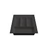 Taca na sztućce W=400 (350-290mm) L=500 H=55 antracyt mat MULLER, kupic - zdjecie №2 - small