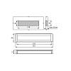 Uchwyt Cosma M 12898.170 aluminium polerowane | chrom, cena - zdjecie №5 - small