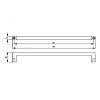 Uchwyt Cosma M 12861.096 chrom, zdjecie - zdjecie №4 - small