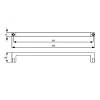 Uchwyt Cosma M 12861.320 chrom, zdjecie - zdjecie №4 - small