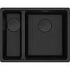 Zlewozmywak podblatowy Fragranit MRG 160-34-15 SBL Onyx / Czarny odpływ 125.0740.839 Franke - small