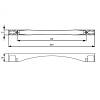 Uchwyt Cosma M 12943.160 nikiel, zdjecie - zdjecie №4 - small