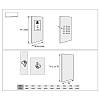 Zestaw TopLine XL dla 3 drzwi (do 100 kg 32-40 mm) L=4000 mm z samozamykaczami po obu stronach, kupic - zdjecie №2 - small