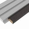 Zaślepka panelu AGT LB-3771-B 246 Wenge 2800х38х18mm (op.8szt.) - small