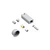 Mechaniczny zatrzask szary do Push to move WingLine L (9264191) Hettich - small