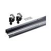 Zestaw profili WingLine L (ruchomy + prowadzący + szablony) antracyt, 1200 mm (9339502) Hettich - small