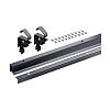 Zestaw profili WingLine L (ruchomy + prowadzący + szablony) antracyt, 2400 mm (9339505) Hettich - small