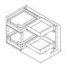 Corner FlyBox (900мм) grafitowy, Galaxy VIBO, cena od producenta - zdjecie №9 - small
