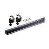Zestaw profili WingLine L górnych (ruchomych + szablony) antracyt, 2400 mm (9339512) Hettich - small