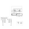 Cargo wysokie  REJS Maxima Classic 200mm lewe lakier chrom z prowadnicami, nie drogie - zdjecie №3 - small