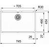 Komora do podbudowy Fraceram KubusX KXK 110-71 Kremowy Franke 126.0738.295, kupic - zdjecie №2 - small