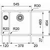 Komora do podbudowy Fraceram KubusX KXK 160-37-12 Onyx Franke 126.0738.300, nie drogie - zdjecie №3 - small