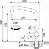Bateria kuchenna Lina U Czarny Mat Franke 115.0728.474, zdjecie - zdjecie №4 - small