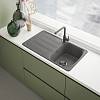 Bateria kuchenna Lina L pull-out Kamienny Szary Franke 115.0728.486, kupic - zdjecie №2 - small